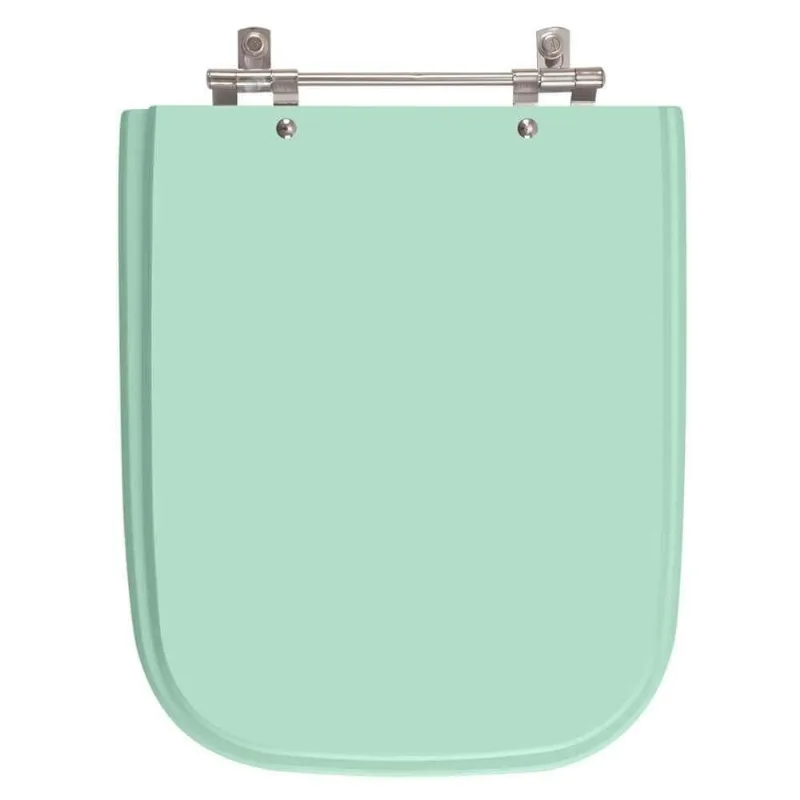 Assento Sanitário Tivoli Verde Claro Para Vaso Ideal Standard