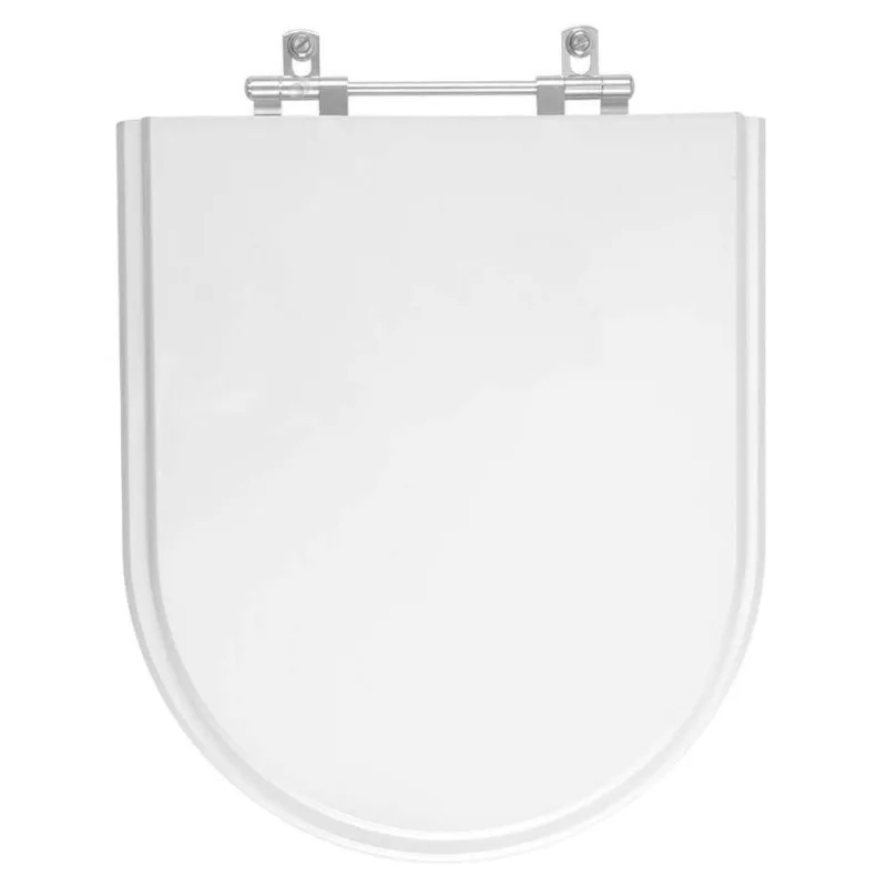 Assento Sanitário Poliester Omega Branco Para Vaso Deca