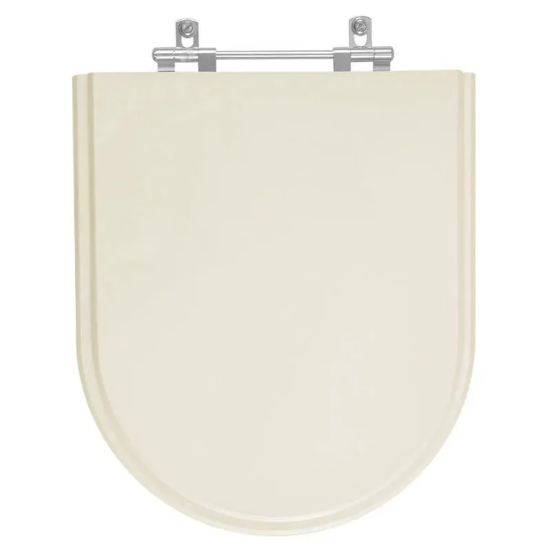 Assento Sanitario Poliester Duna Creme Para Vaso Deca
