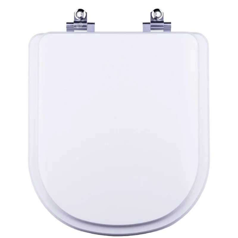Tampa De Vaso Laqueado Com Amortecedor Square Branco Para Vaso Lorenzetti 6lpf