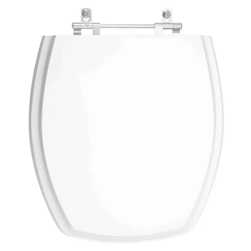 Assento Sanitario Poliester Thema Branco Para Vaso Incepa