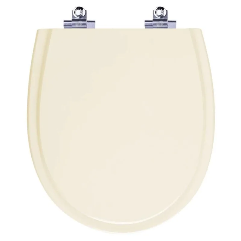 Tampa De Vaso Sanitário Com Amortecedor Polo Marfim (bege) Para Bacia Hervy