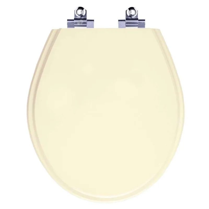 Tampa De Vaso Sanitário Com Amortecedor Studio Creme (bege) Para Bacia Deca