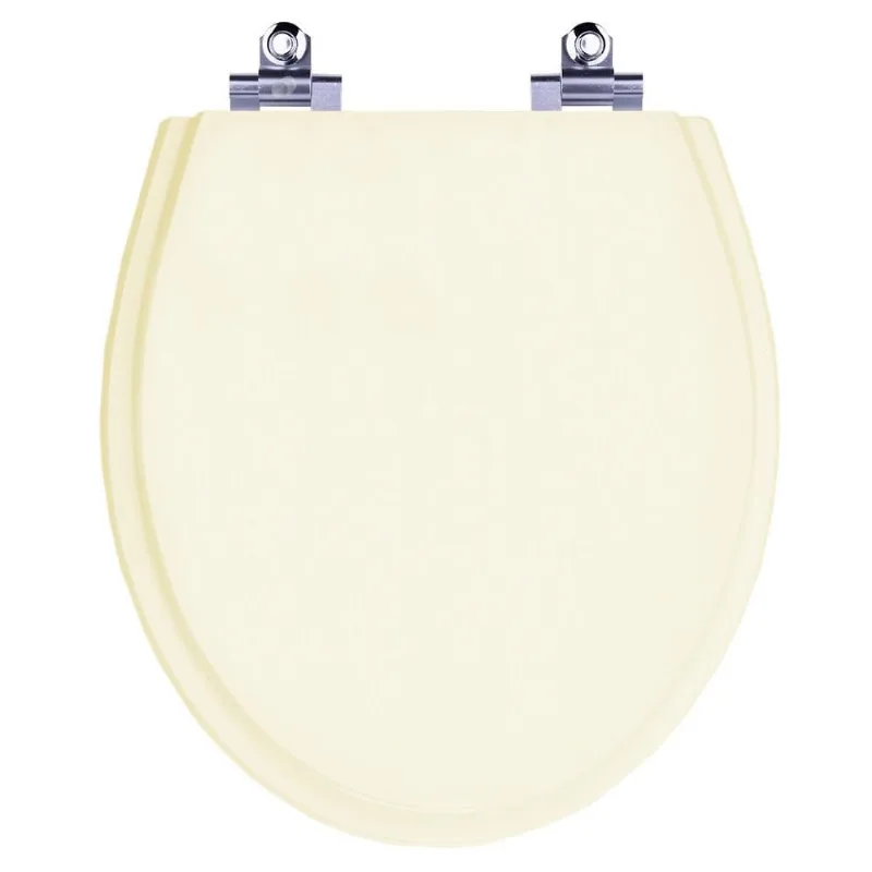 Tampa De Vaso Sanitário Com Amortecedor Windsor Creme (bege) Para Bacia Deca