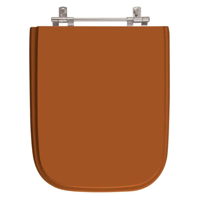 Assento Sanitário Tivoli Caramelo Para Vaso Ideal Standard
