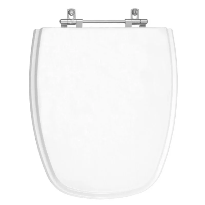 Tampa De Vaso Acrilico Monte Carlo Branco Para Bacia Deca 6lpf