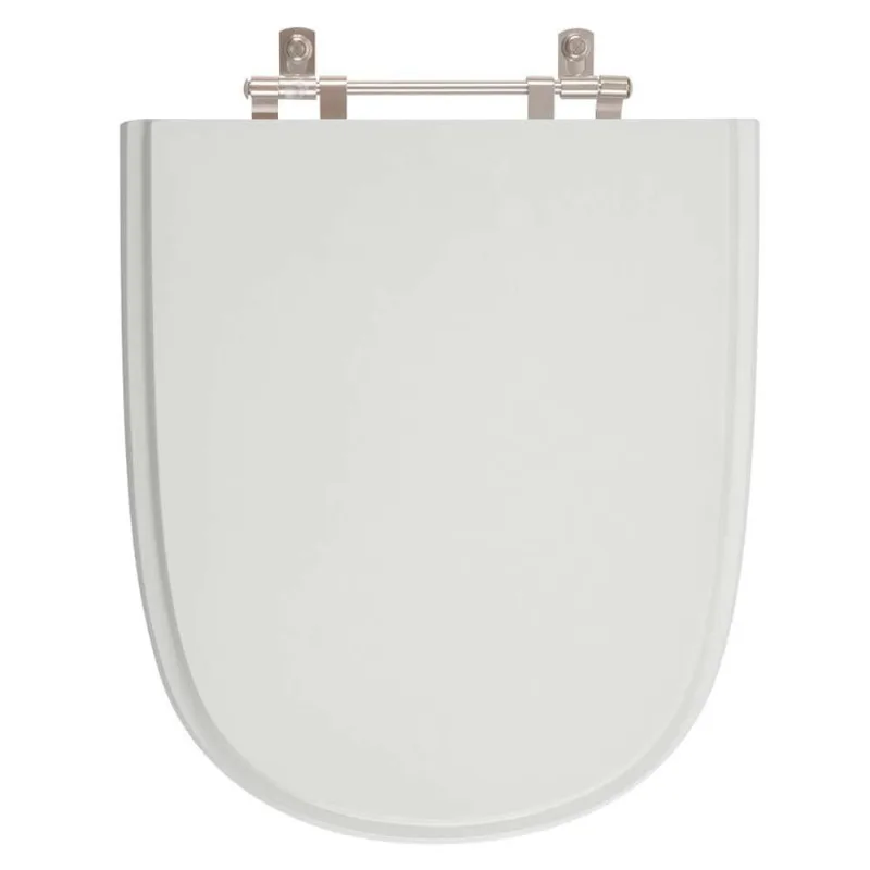 Assento Sanitário Ezedra Sterling Silver (cinza Claro) Para Vaso Ideal Standard