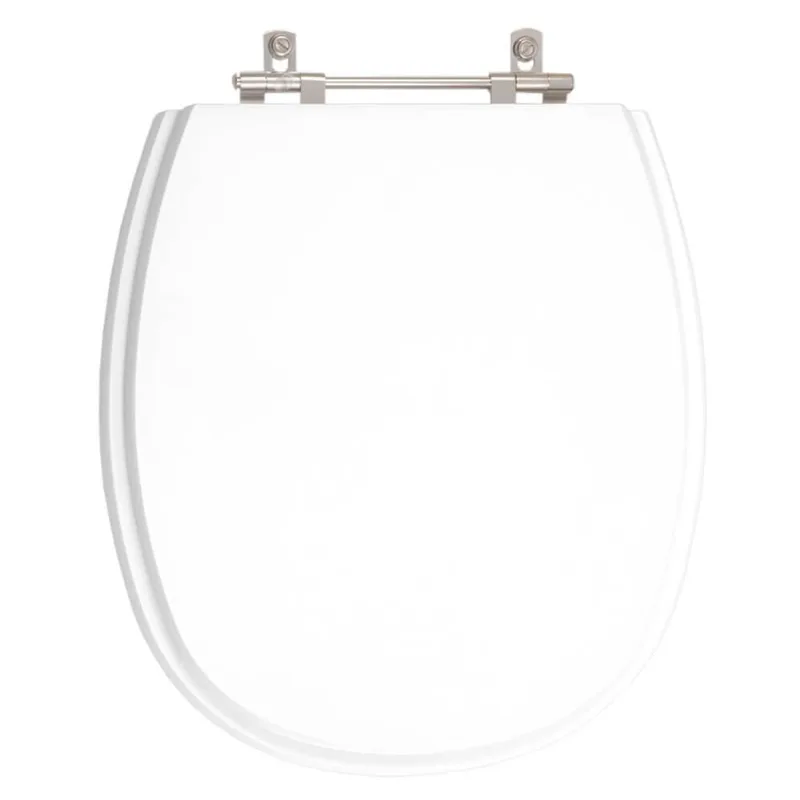 Assento Sanitario Poliester Fast Branco Para Vaso Deca