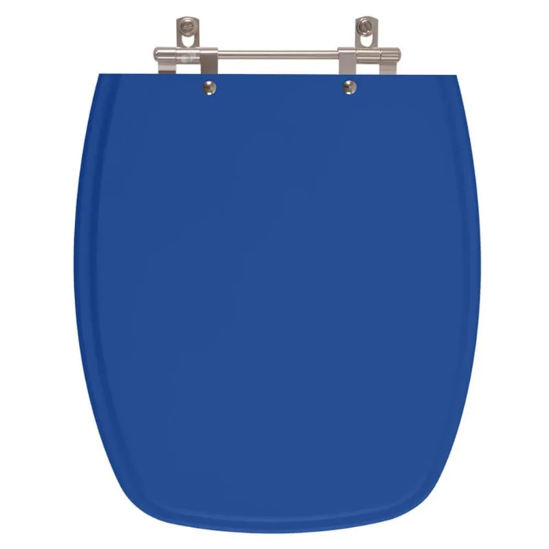 Assento Sanitario Poliester Stylus Azul Mineral Para Vaso Celite