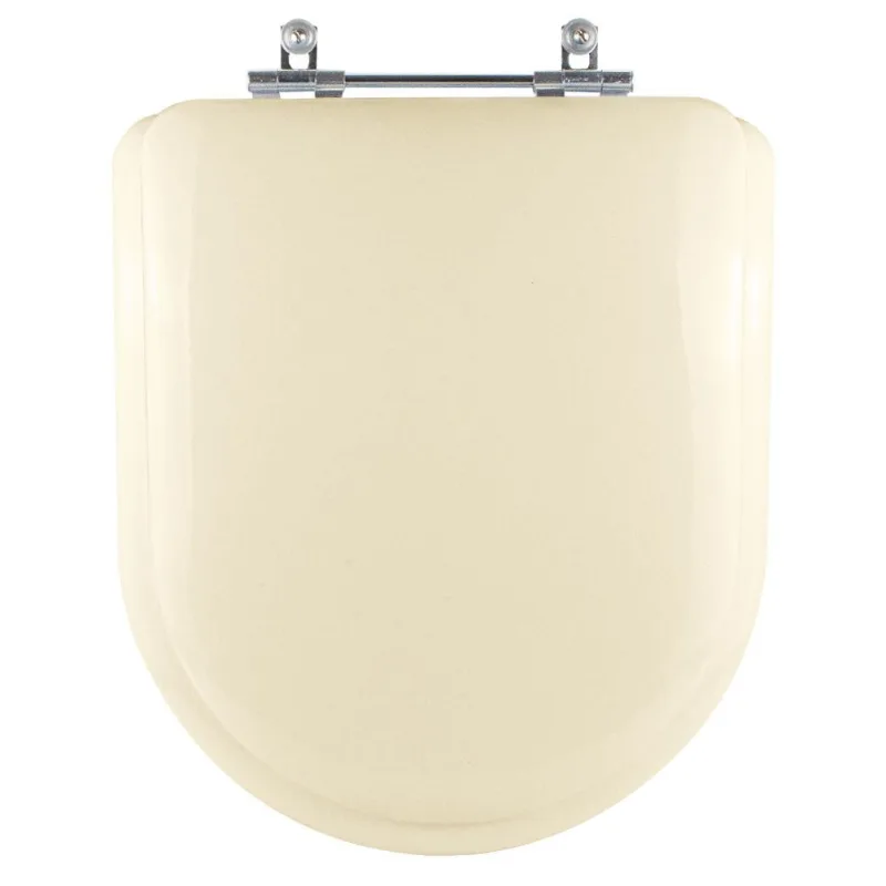 Assento Sanitário Almofadado Carrara Creme Bege Claro Para Vaso Deca