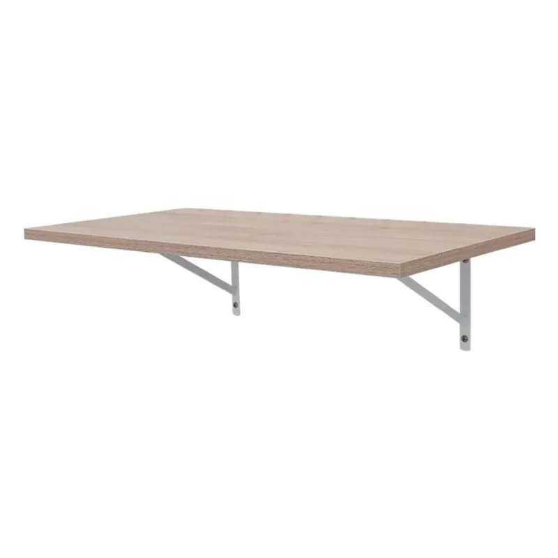 Prateleira 70 X 25cm Carvalho com Mão Francesa MDP Fixação Parafuso Organizador Sala Bege Mercado - OUTRAS - Agro