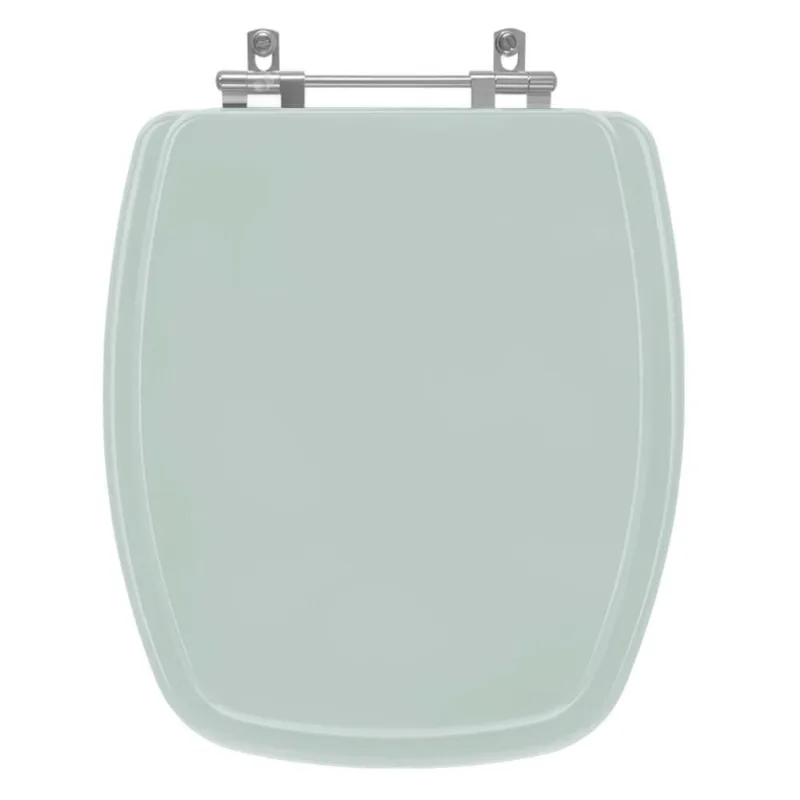 Assento Sanitário Poliester Laguna Verde Agua (verde Claro) Para Vaso Hervy