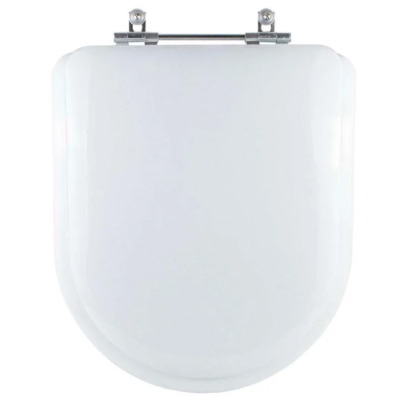 Assento Sanitário Almofadado Levanzo Branco Para Vaso Eternit
