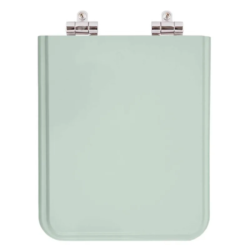Assento Sanitário Poliester Soft Close Square Verde Água (verde Claro) Para Vaso Incepa