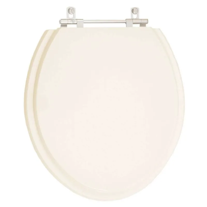 Assento Sanitario Poliester Convencional Oval Bone (bege Claro) Para Vaso Ideal Standard