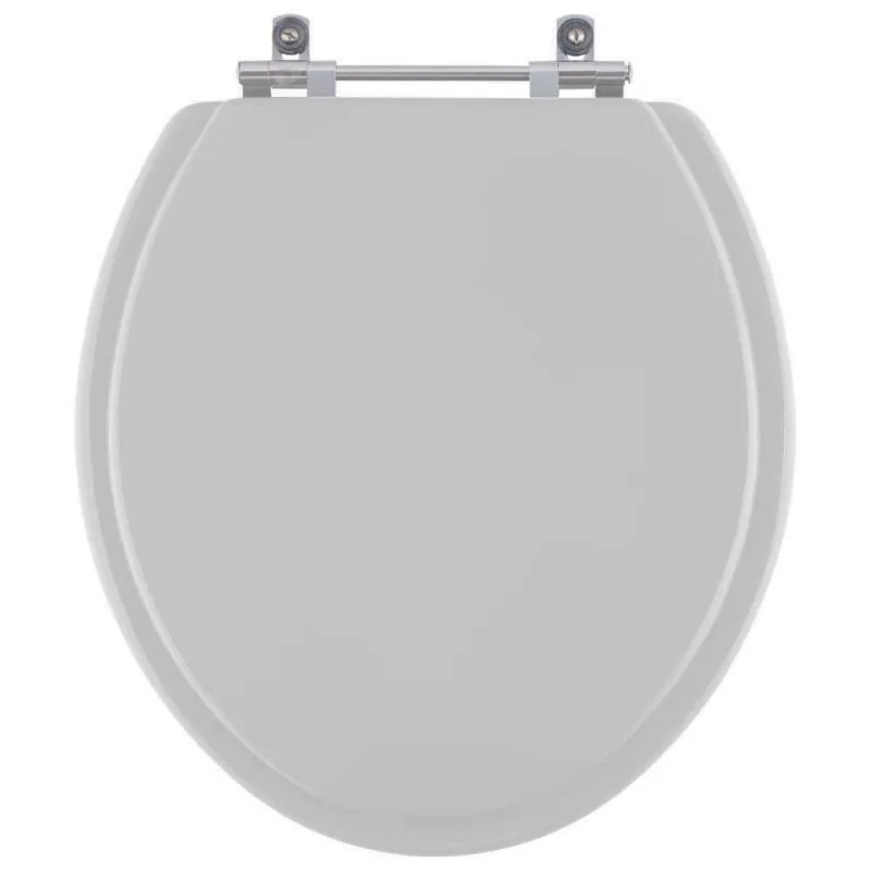 Assento Sanitário Classica Cinza Prata (cinza Claro) Para Vaso Celite - OUTRAS - Casa E Construção