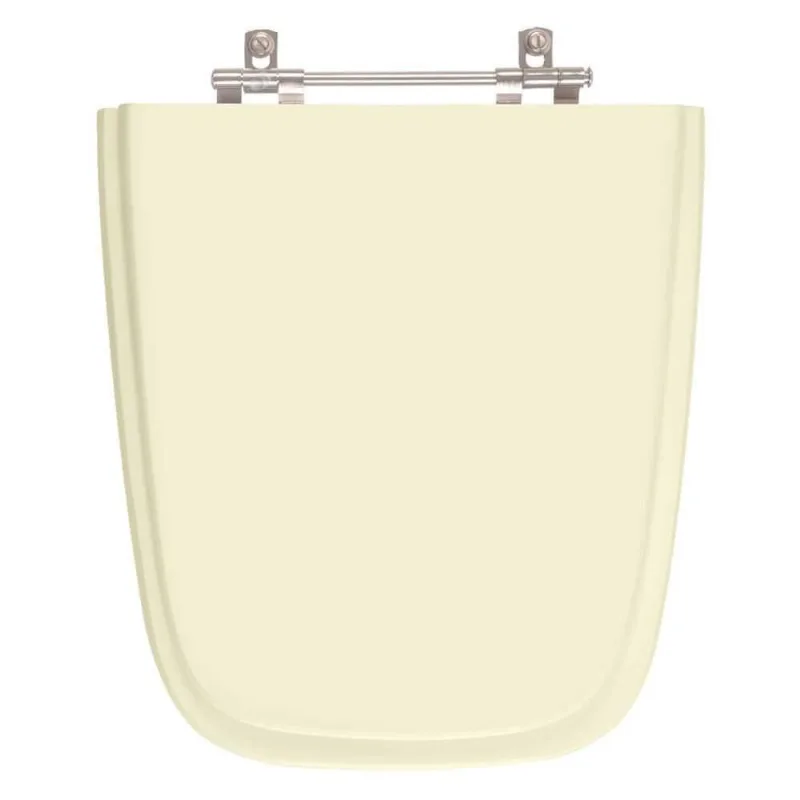 Assento Sanitário Poliester Aero Bone (bege Claro) Para Vaso Ideal Standard