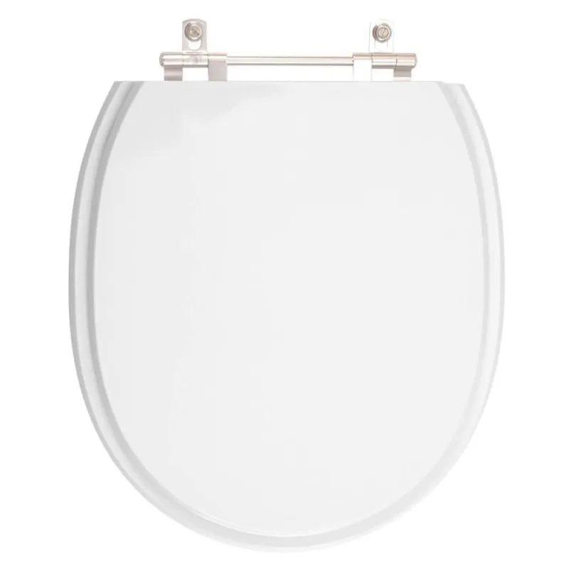 Tampa De Vaso Em Mdf Village Branco Para Bacia Deca - OUTRAS