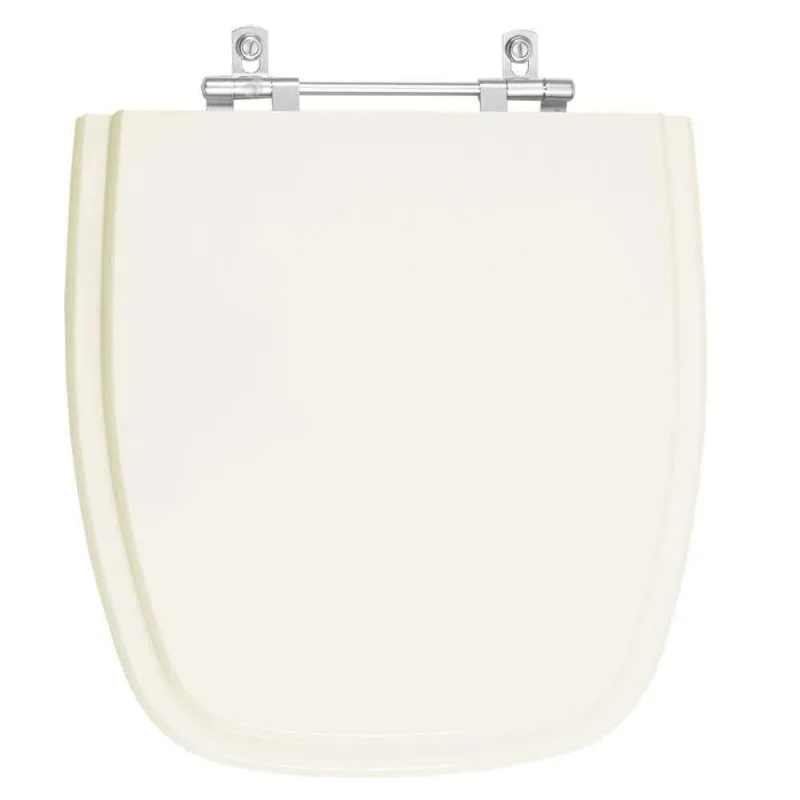 Assento Sanitário Poliester Fit Pergamon (bege Claro) Para Vaso Celite