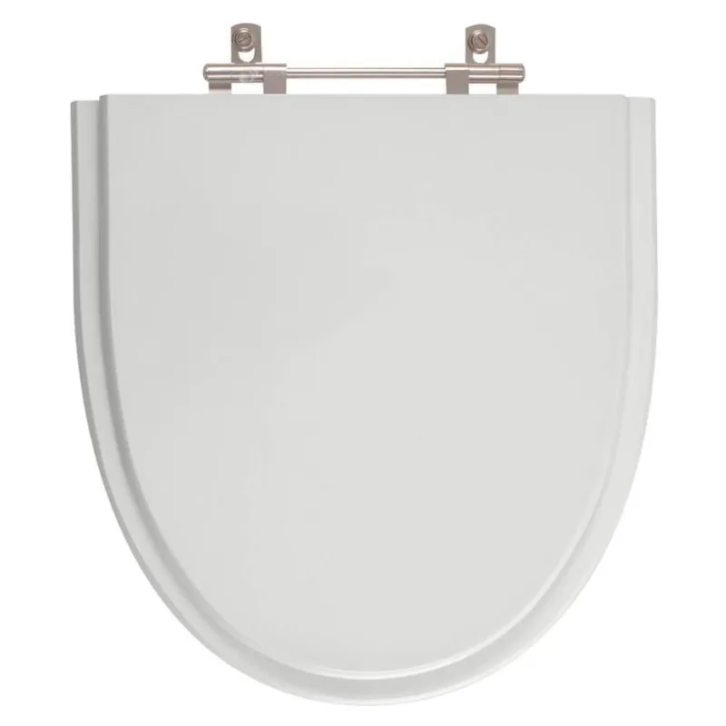 Assento Sanitário Poliester Studio Cinza Platina Para Vaso Incepa