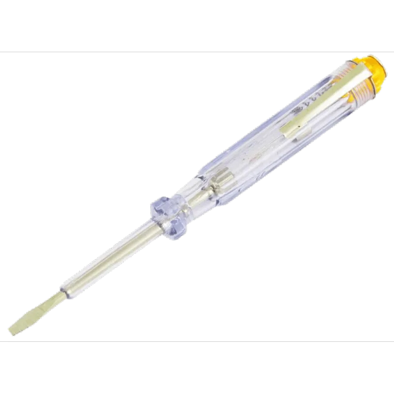 Chave Teste Neon 110mm Transparente Asantos