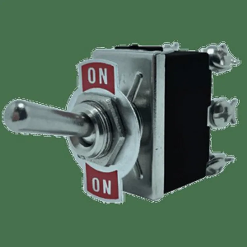 Chave Alavanca Bipolar On-off-on 15a 250vac Cor Cinza 2445