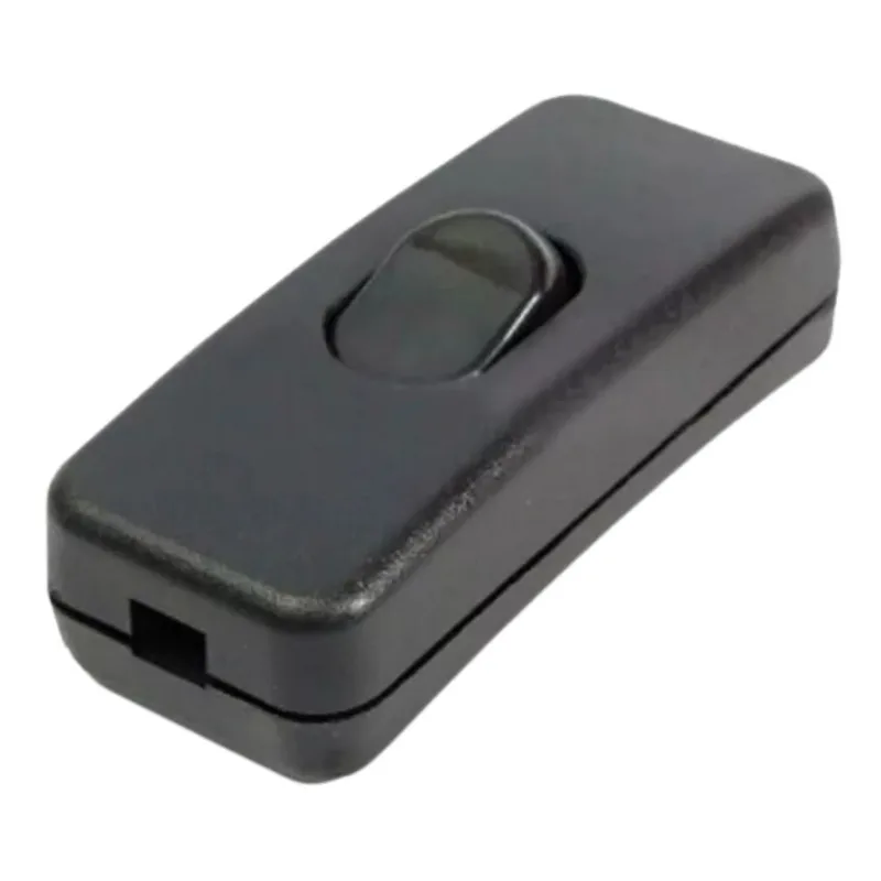 Interruptor Pera para Abajur 2A A.Santos Interruptor Pera para Abajur 2A 250V Preto