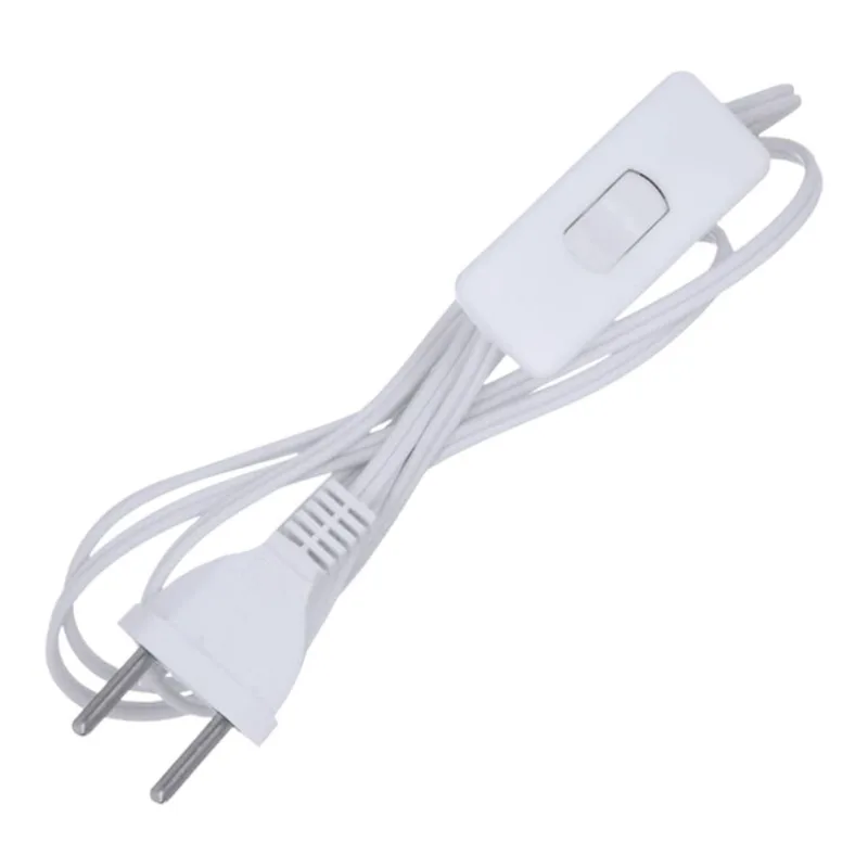 Interruptor com Rabicho 1,5m 1A A.Santos Interruptor com Rabicho 1,5m 1A 250V Branco