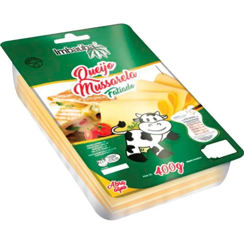 Queijo Mussarela Imbaúba Fatiado 400g