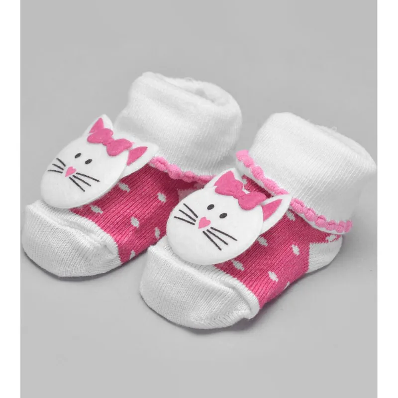 Meia Infantil Bichinhos Lilas Lilas - 13 a 16