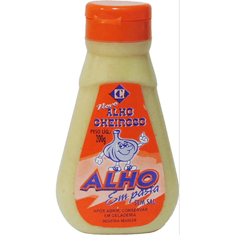 Alho Cheiroso em Pasta Sem Sal 200g