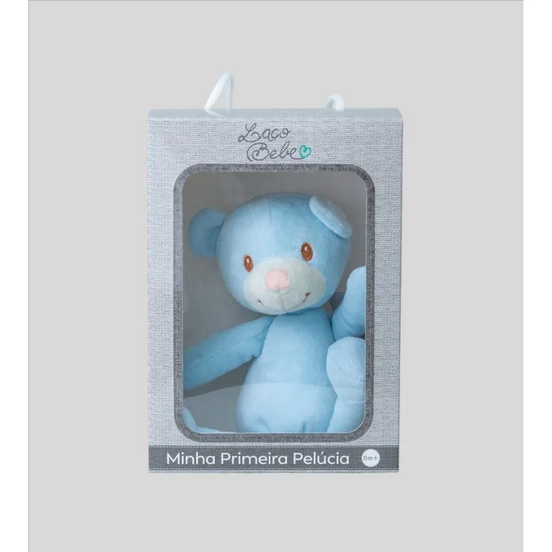 Minha Primeira Pelúcia Urso Azul Azul
