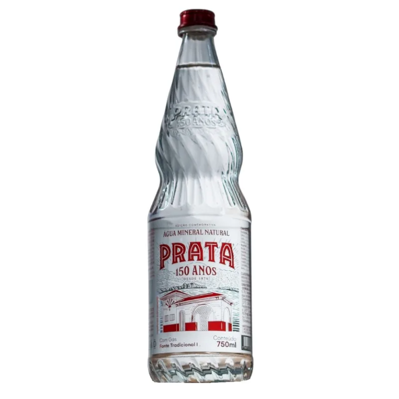 Água com Gás 150 Anos Prata 750ml