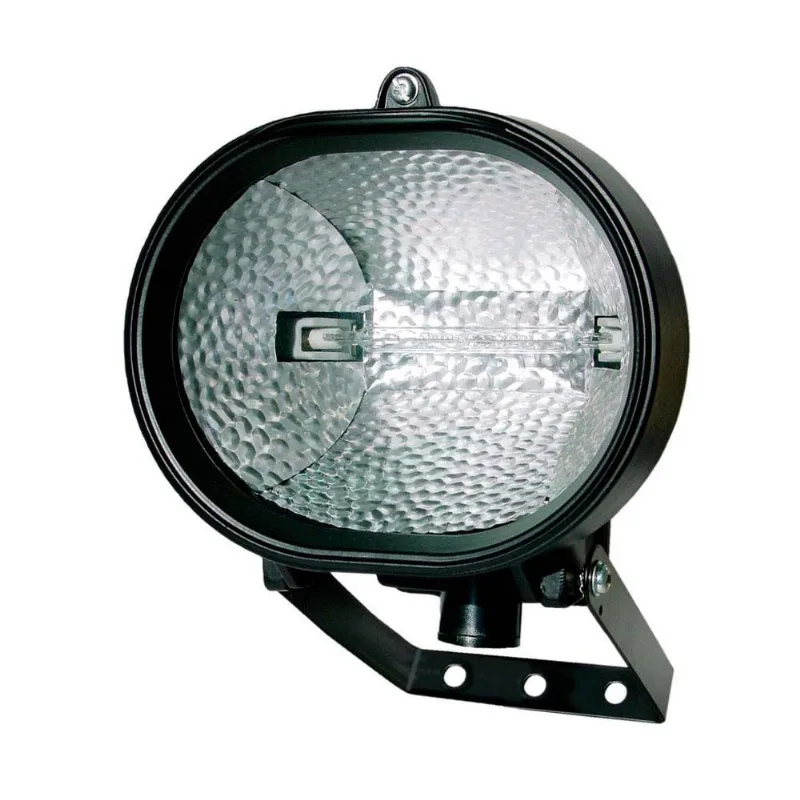 Refletor oval para lâmpada halógena 500W DNI 6012 preto Key West