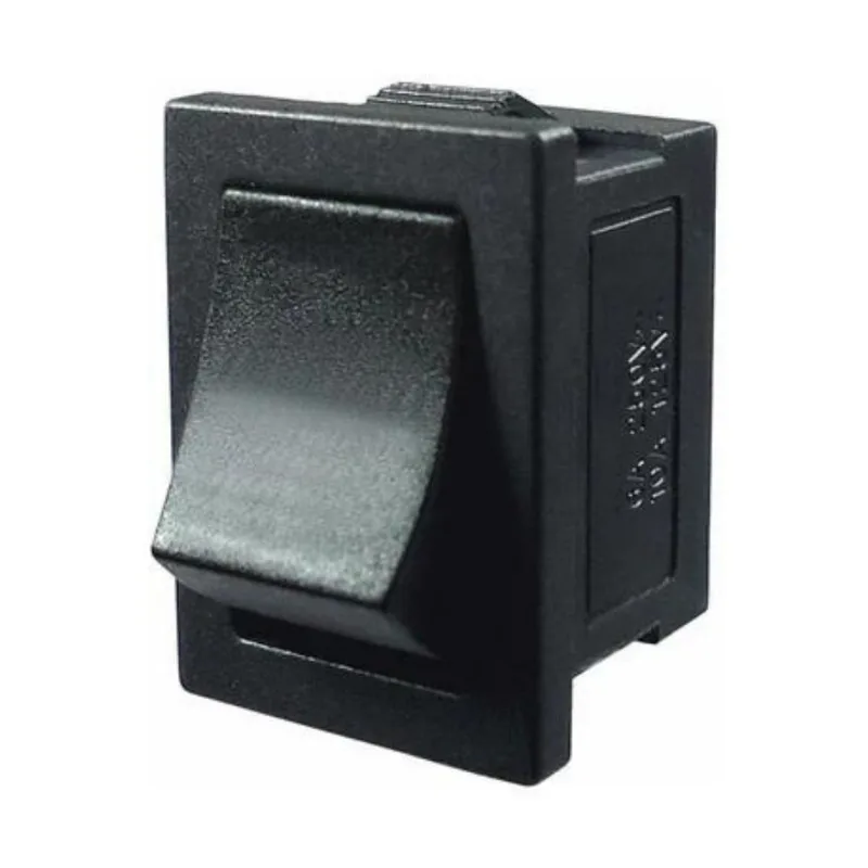 Mini Chave até 80W Preta DNI Mini Chave Três Posições até 80W Preta Dni