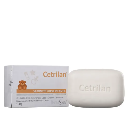 Cetrilan Theraskin Sabonete Infantil - CETRILAN - Limpeza