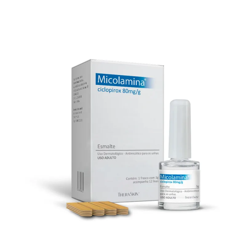 MICOLAMINA ESMALTE 3G - Theraskin - Medicamentos
