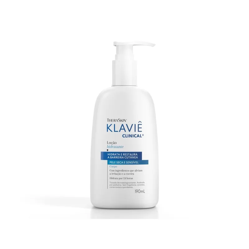 Loção Corporal TheraSkin Klaviê Clinical Hidratante 190ml - Klavie - Dermo E Beleza