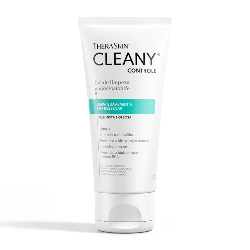 Gel de Limpeza Facial Cleany Controle Fosco 150ml Theraskin - Theraskin - Dermocosméticos