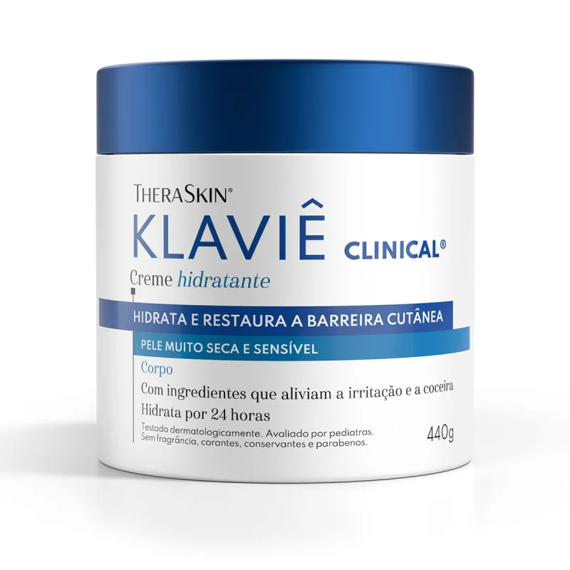 Creme Corporal Theraskin Klaviê Clinical Hidratante 440g - Klavie