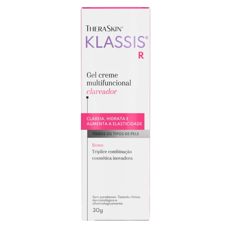 Gel Creme Multifuncional Clareador Theraskin Klassis 30g - Theraskin - Dermocosméticos