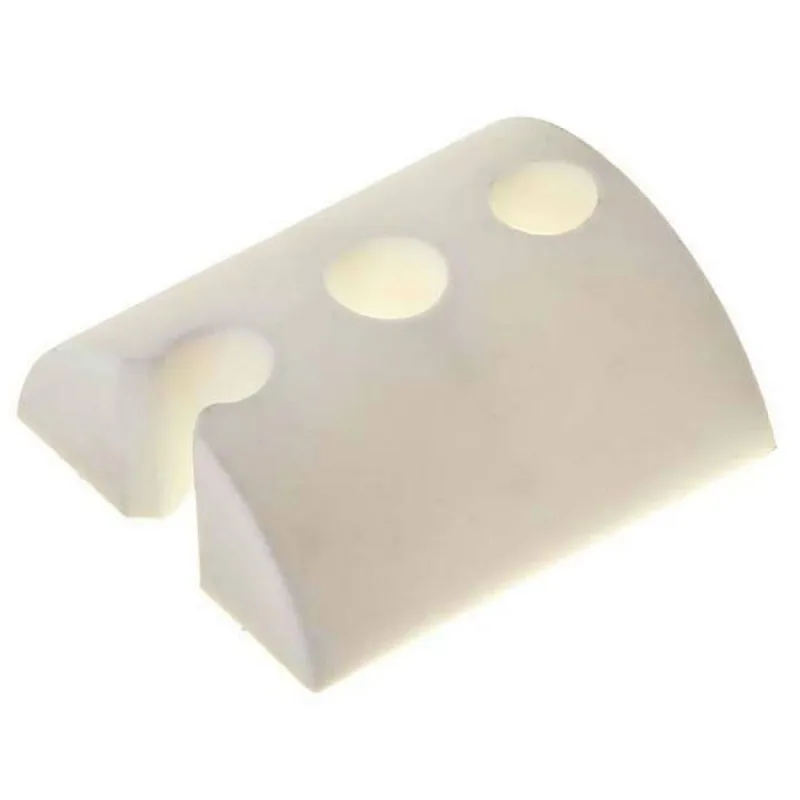 Calço Telha Ondulada Pequeno 3 Furos Kit 450 Peças Branco