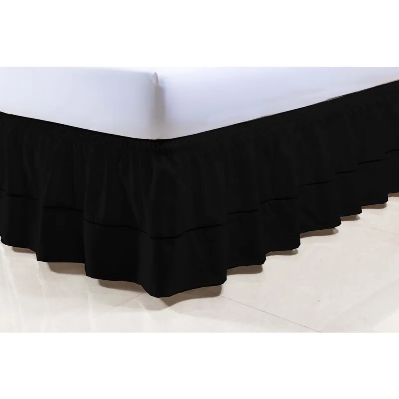 Saia Box Colchão Casal 138X188X30Cm 100% Algodão 2 Elásticos
