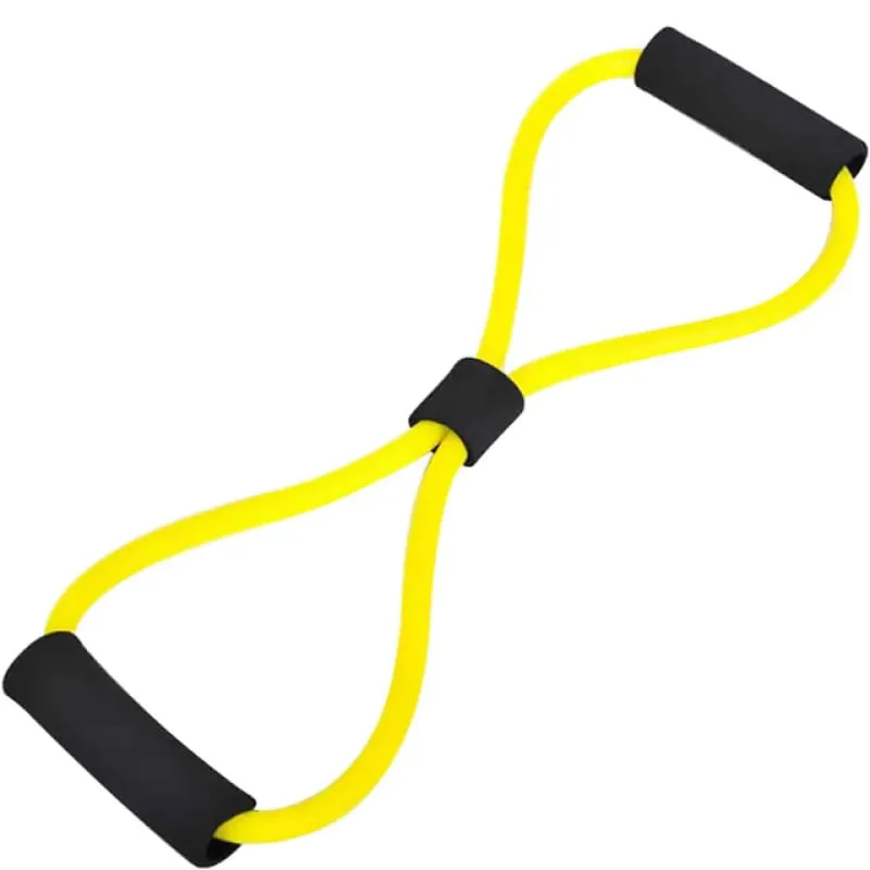 ELÁSTICO EXTENSOR VERSÁTIL DK PARA EXERCÍCIOS FITNESS ACADEMIA FISIOTERAPIA - Dark - Esporte E Lazer