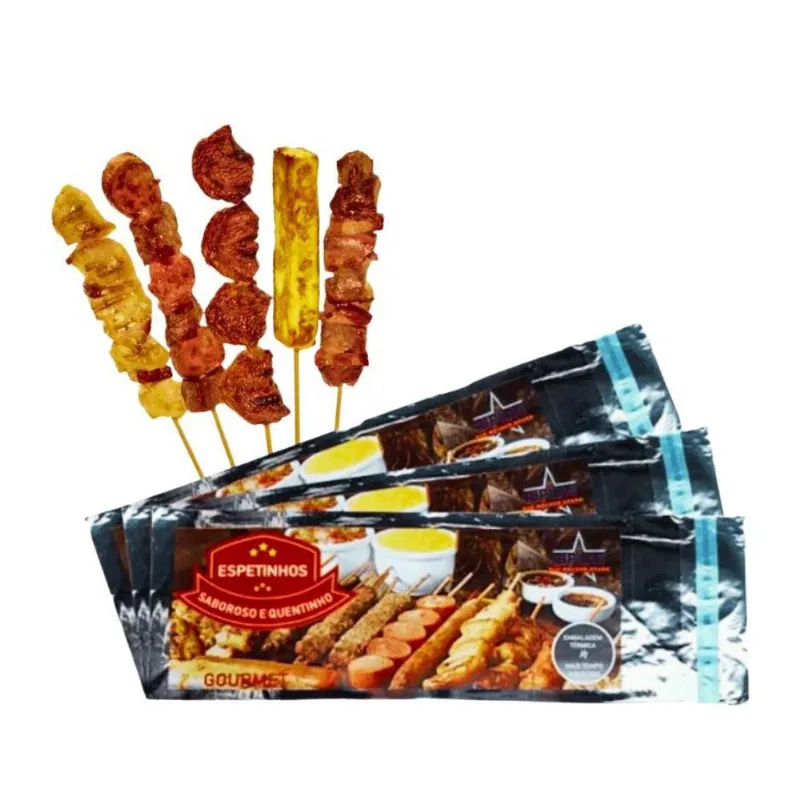 Embalagem Térmica Churrasquinho 1000 Unidades - Brita