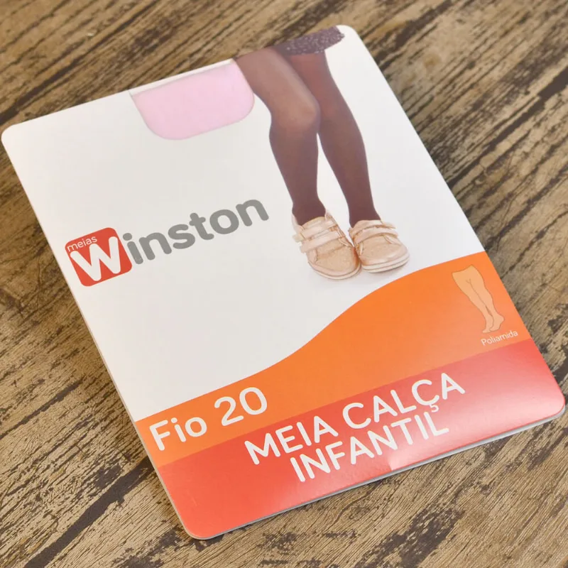 Meia Calça Infantil - 52021 Rosa De 0 a 2 anos Rosa - P - WINSTON