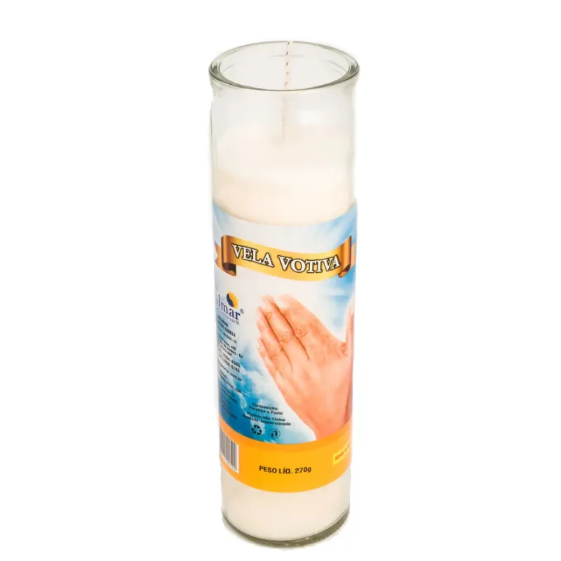 Vela Solmar Votiva c/ Copo 270g