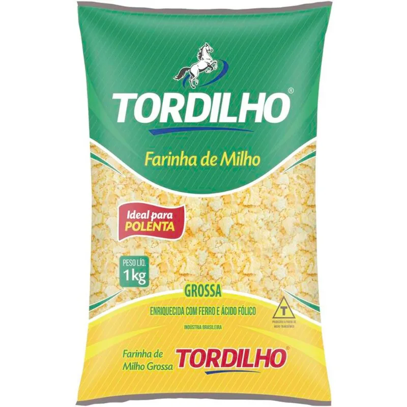 Farinha de Milho Tordilho Grossa 1kg