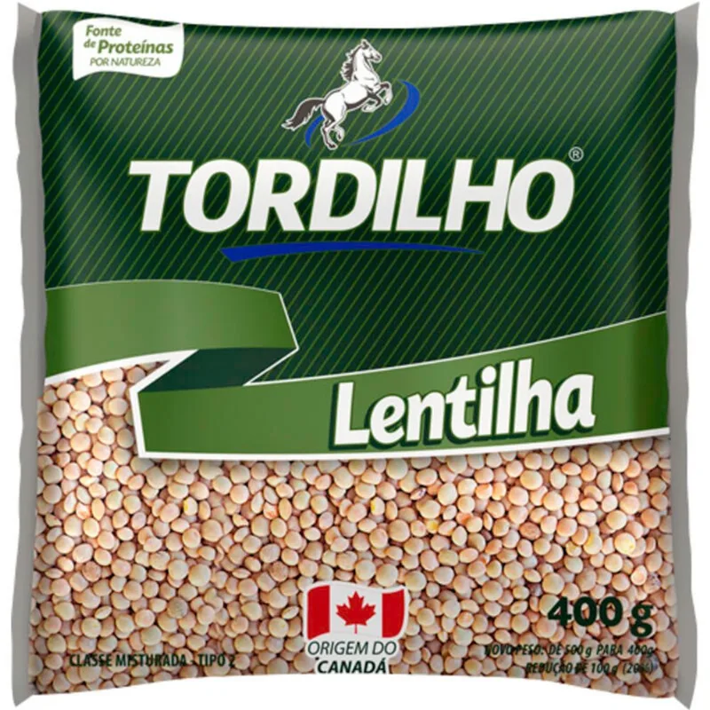 Lentilha Tordilho Tipo 2 400g