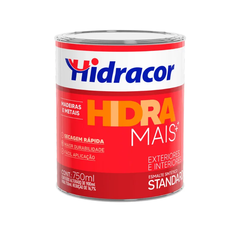 Esmalte Sintético Hidracor Hidramais Alto Brilho Azul França 750ml